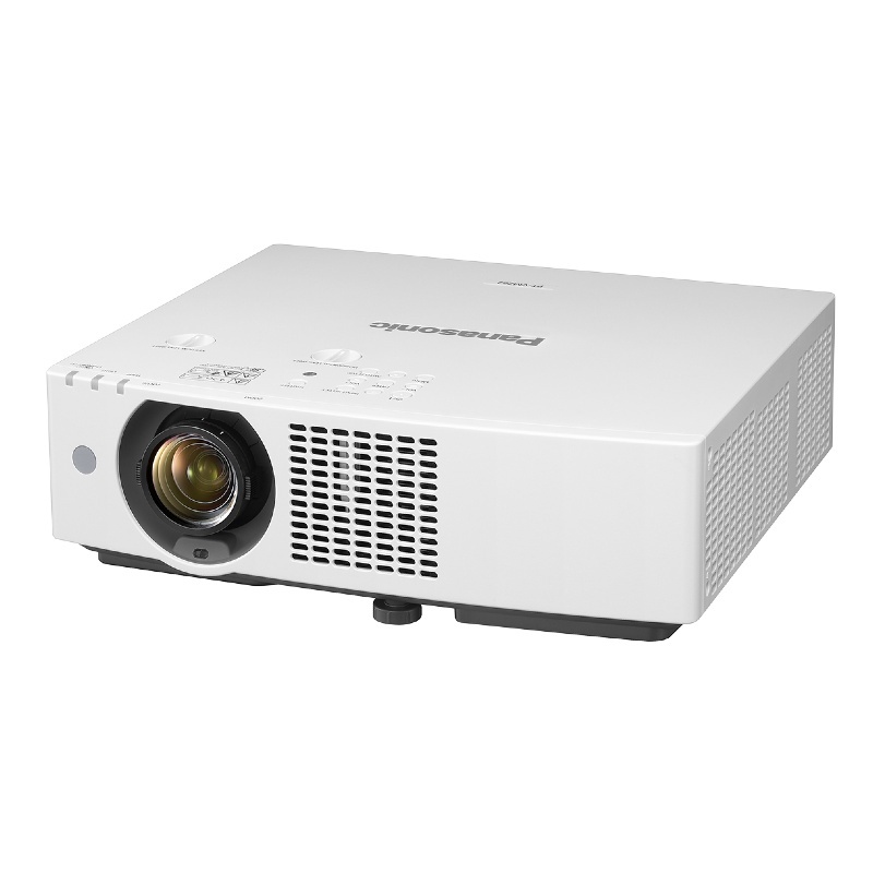 Panasonic projector with added lens