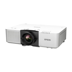 Epson projector modified with short-throw lens