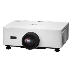 SHARP XP-P721Q-W projector modified with short-throw lens