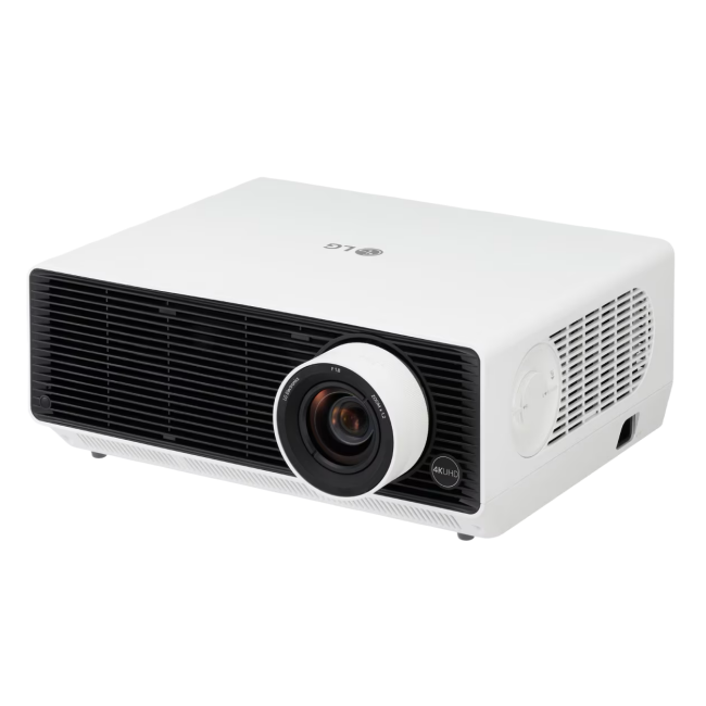 LG GRU510N projector modified with short-throw lens