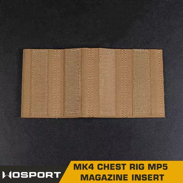 Advanced MK4 Chest Rig MP5 Magazine Insert Secure Storage and Quick