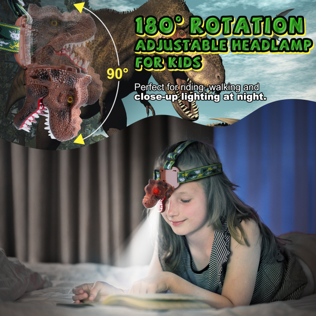 DN-01 Dinosaur Headlamp