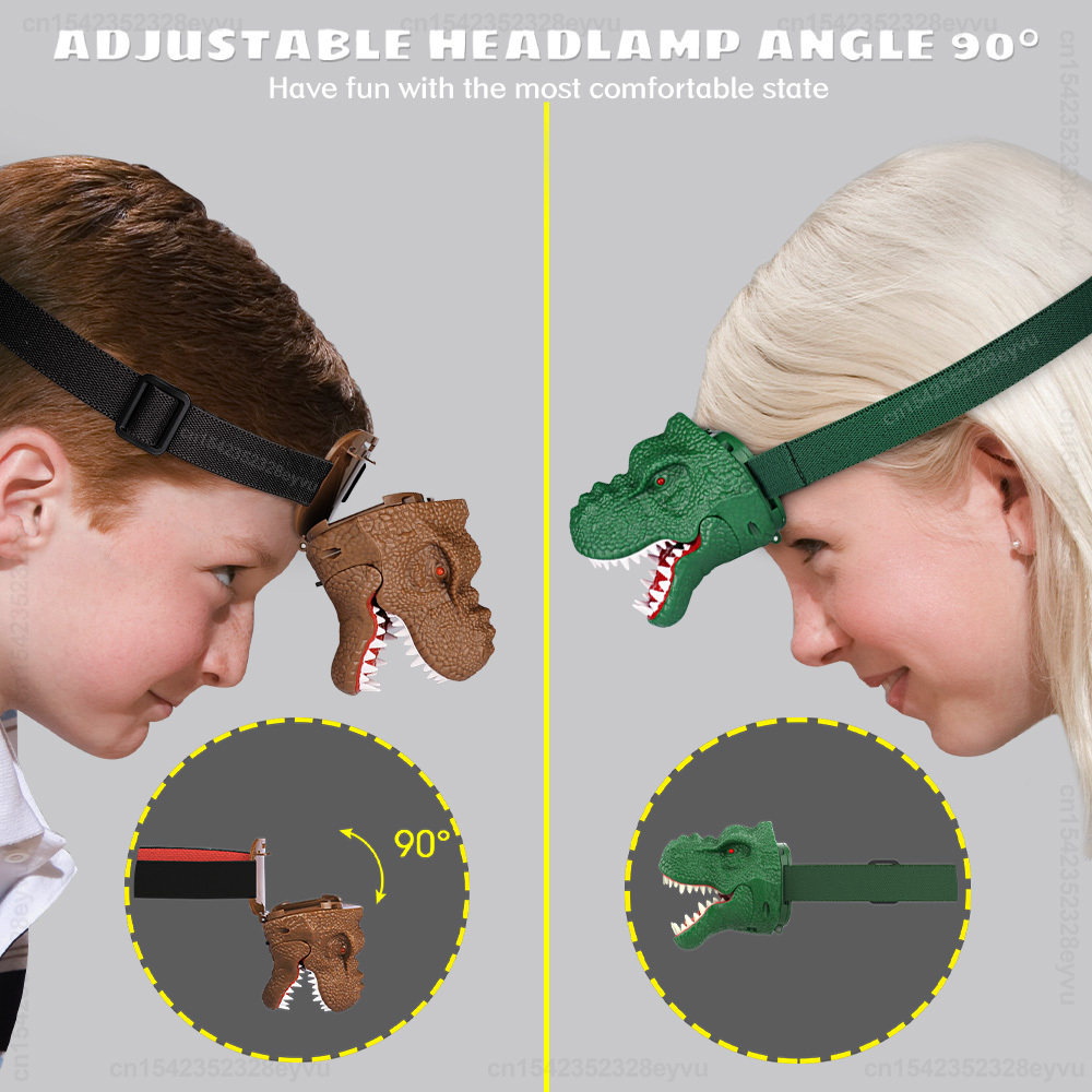DINOSAUR Headlamp AAA Battery