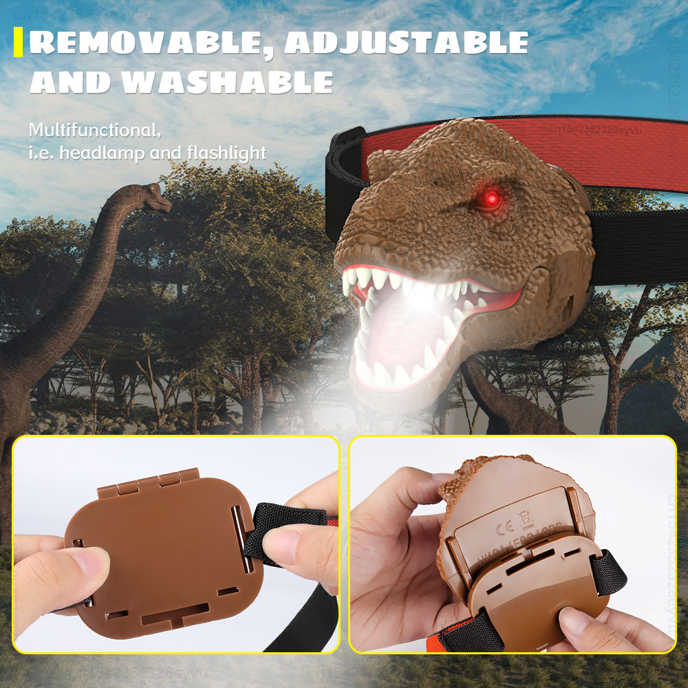 DINOSAUR Headlamp AAA Battery
