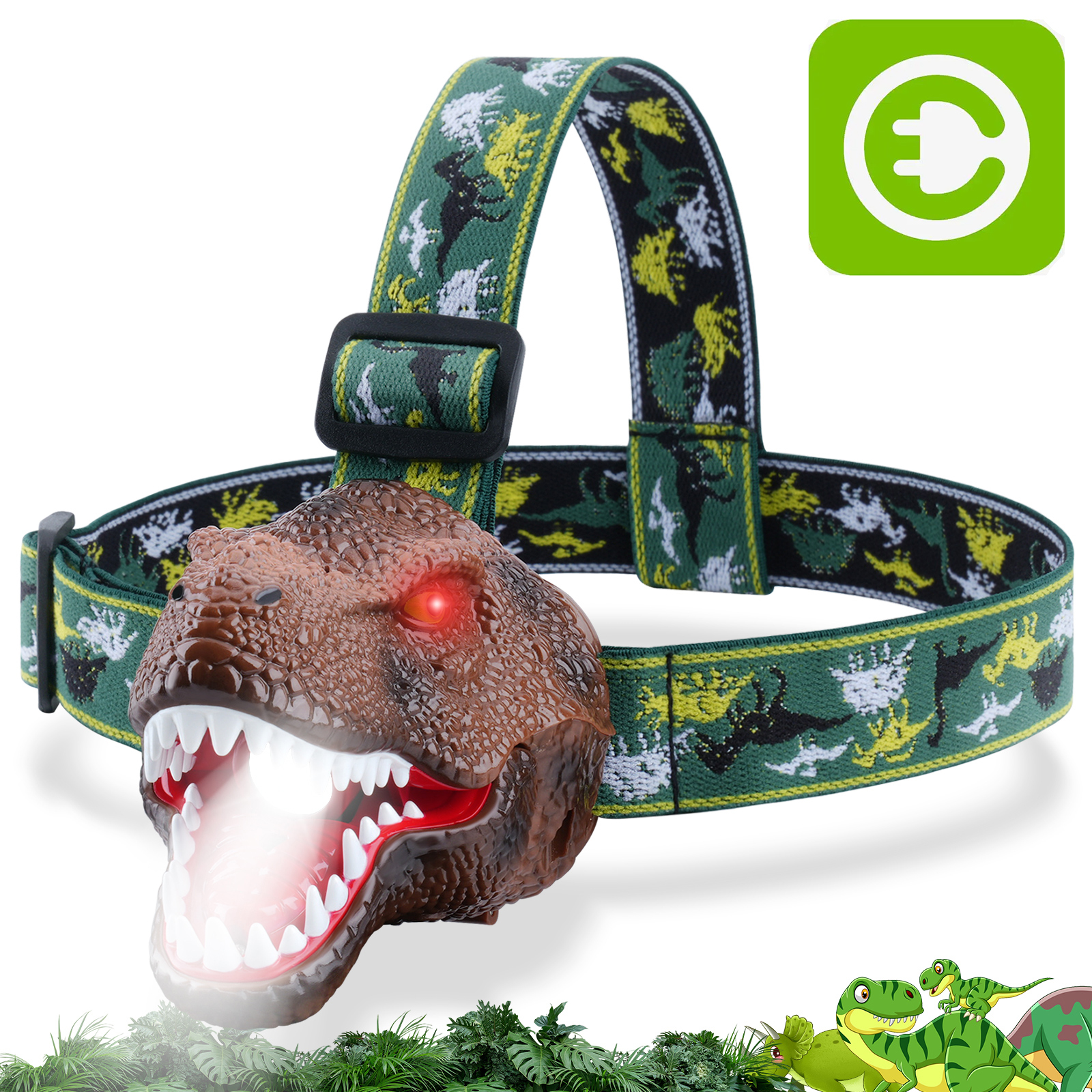 DN-01 Dinosaur Headlamp
