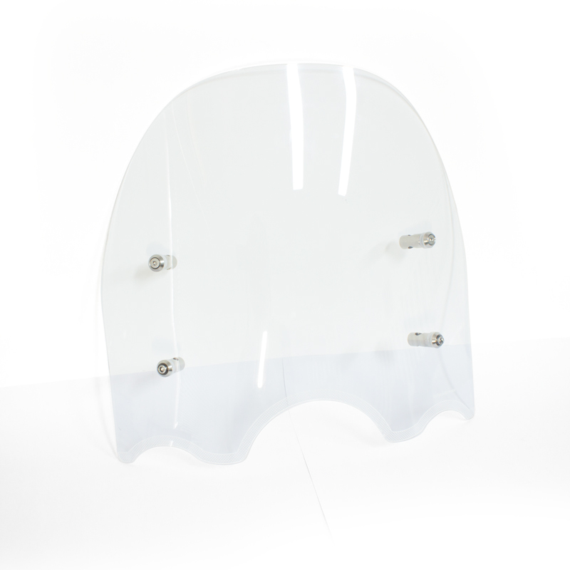 Customized Polycarbonate Windshield PC Windscreen for Motorcycle Motorbike by OEM Manufactuer