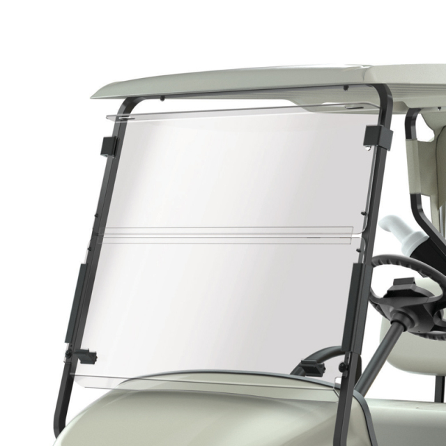 Customized OEM Transparent Anti UV Anti Age Polycarbonate Sheet Windshield PC Windscreen for Golf Cart