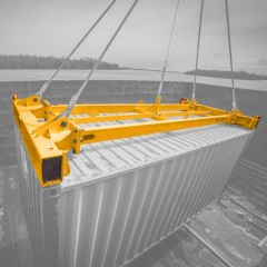2023 hot sale 20 ft Mechanical container spreader for sale