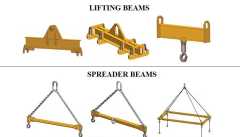 I Type Lifting Beam Mechanical container spreader for sale