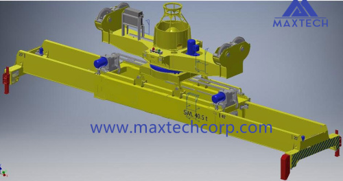 Electric Hydraulic telescopic container spreader