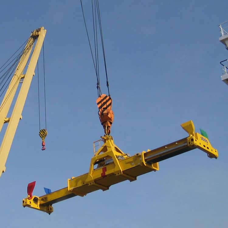 I Type Lifting Beam Mechanical container spreader for sale