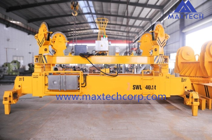 Hot Sale Electric Hydraulic telescopic container spreader for sale