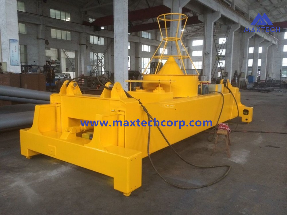 Hydraulic telescopic container spreader with BBS,CCS,BV certificate for sale
