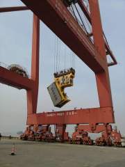 Factory Supply Tilting Container Spreader for sale
