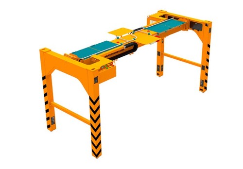 over height frame with solar panel
