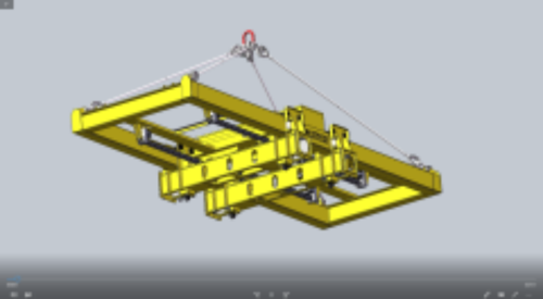 Maxtech Versatile Multi-Size Container Spreader for Efficient Cargo Management