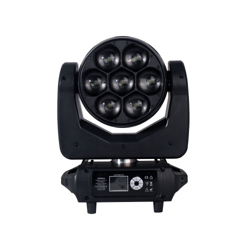 7pcs*40w pixel dot control 4 in1 rgbw mini size ip20 led sources bee eye zoom wash zoom moving head