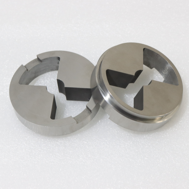 Polysilicon Manufacturing Photovoltaic Solar Tungsten Carbide Alloy Hard Metal Plate Valve Pan Valve Component