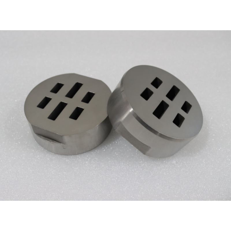 Polysilicon Manufacturing Photovoltaic Solar Tungsten Carbide Alloy Hard Metal Plate Valve Pan Valve Component