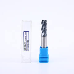 Carbide Square End Mill - Micro Grain Carbide End Mill for Alloy Steels/Hardened Steels - 4 Flute - ISE1/8"4T