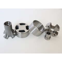 China Factory Zhuzhou Century Tool Mwd Tungsten Carbide Rotors Stators Carbide Sleeve customized spare parts