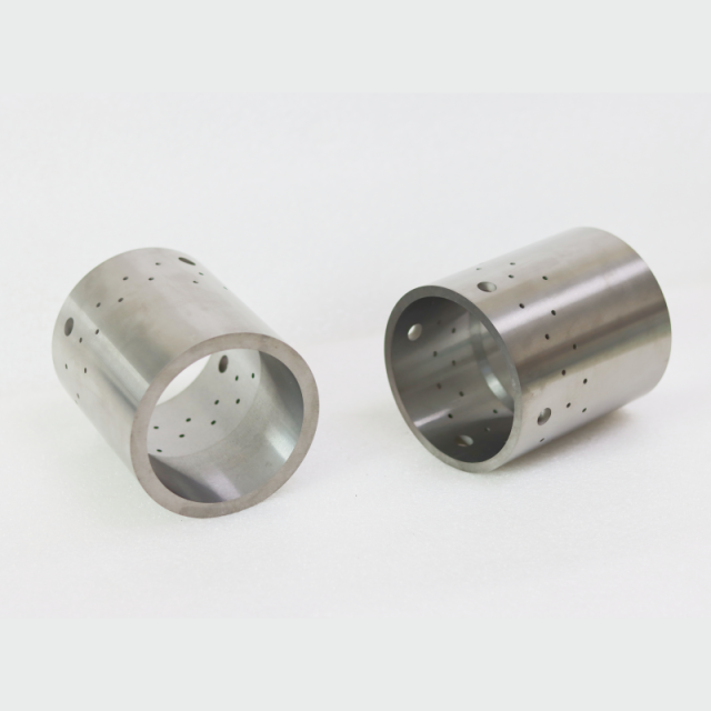 Zhuzhou Century Tool Tungsten carbide Plain Cylindrical bushing Pump Du Bushing Submersible Slurry Pump Bushing tungsten carbide valve pump