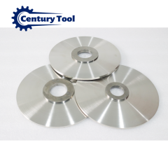 China Zhuzhou FactoryHigh Quality Solid Tungsten Cemented Carbide Slitting Knives Blades Cicular Round Ring