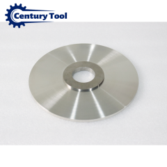 China Zhuzhou FactoryHigh Quality Solid Tungsten Cemented Carbide Slitting Knives Blades Cicular Round Ring