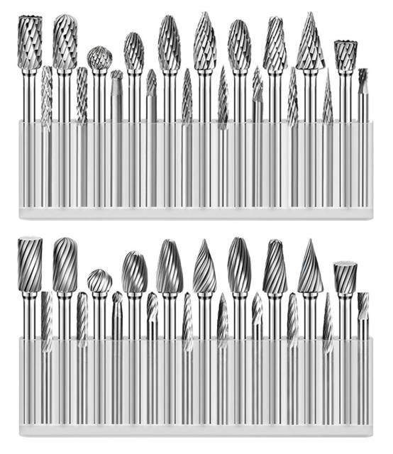 Zzcenturytool Zhuzhou Century Tool 7pcs 10pcs set Tree Shape Tungsten Carbide Burrs Solidos Rotary File Grinder Drill Bits Hard Alloy Cutting Burrs