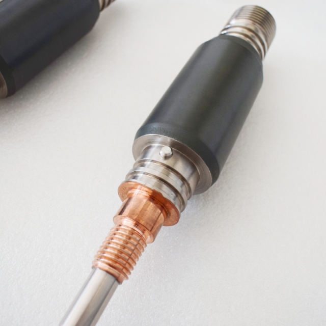 Zzcenturytool Hard Alloy customized Hot Sales ODM Small Cable Tool Well Drilling Rigs Becu Gold Plating Connector Pin Single End Copper Electrode