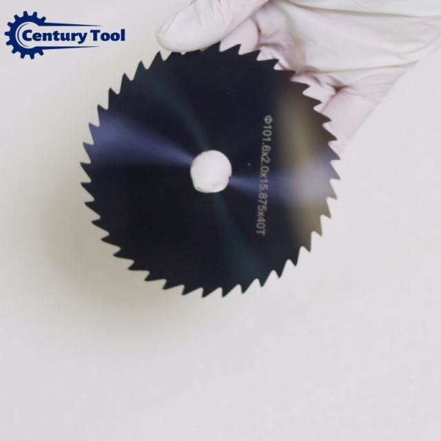 China Zhuzhou Century tool factory zzcenturytool HSS circular saw blade for wood cutting