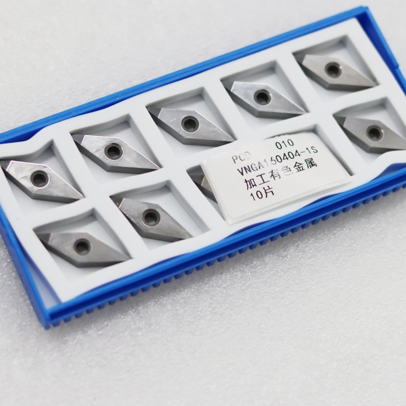 Zhuzhou Manufacture Vcgw110308 Carbide Inserts Lathe Tools Vcgt160404 Diamond Insert PCD Diamond Cutting Tool