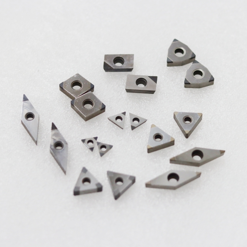 Zhuzhou Manufacture Vcgw110308 Carbide Inserts Lathe Tools Vcgt160404 Diamond Insert PCD Diamond Cutting Tool