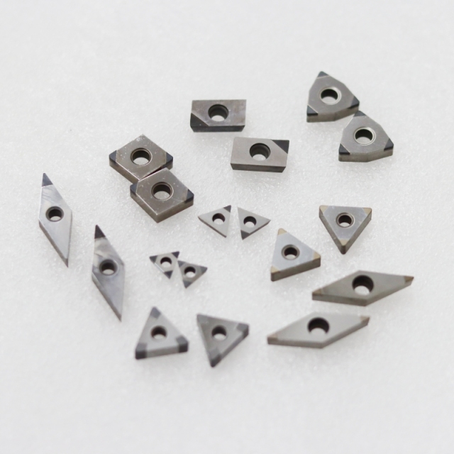 Zhuzhou Manufacture Vcgw110308 Carbide Inserts Lathe Tools Vcgt160404 Diamond Insert PCD Diamond Cutting Tool