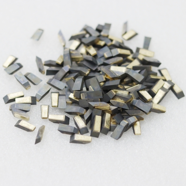 China Zhuzhou Tungsten Carbide Saw Tips Manufacturer Tungsten Carbide Tips for Red Wood Cutting