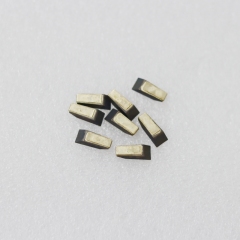 China Zhuzhou Tungsten Carbide Saw Tips Manufacturer Tungsten Carbide Tips for Red Wood Cutting