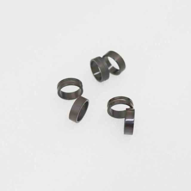 Mens Multi-Faceted Edge Opal Inlay Tungsten Carbide Wedding Rings Satin / Matte /Polished PCD Ring PCBN Ring for Fashion Jewelry