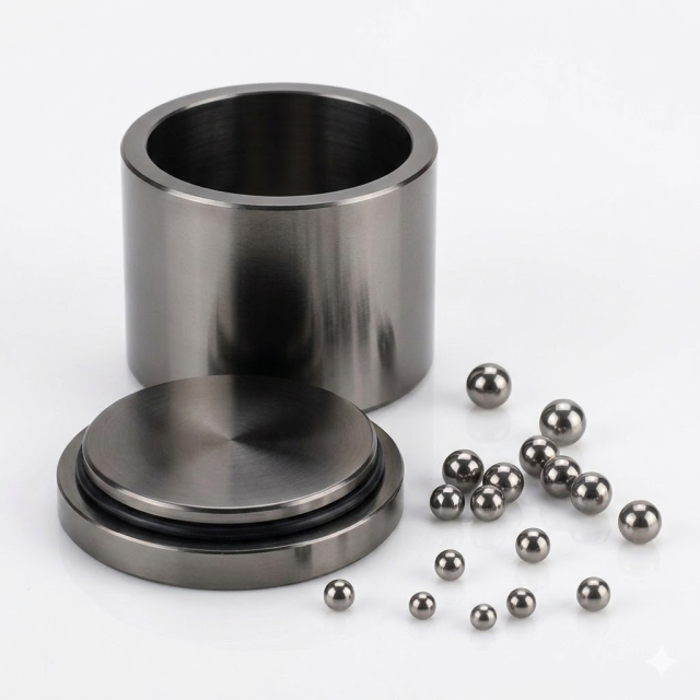 High-Performance Cemented Carbide Ball Mill Jar for Laboratory Grinding