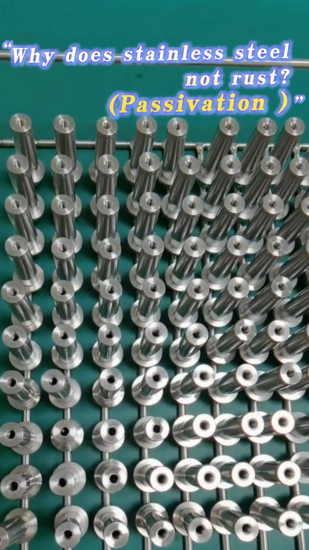stainless steel CNC machining parts_passivation surface treatment