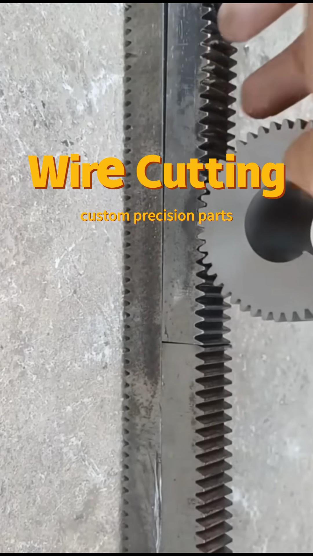 Wire cutting process