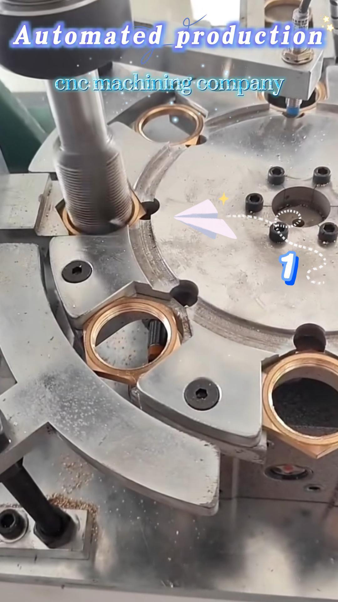 Automated production of CNC machining parts