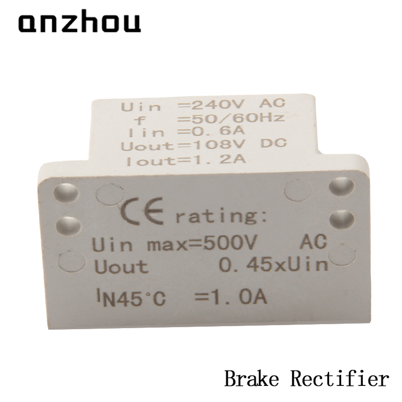 KEB BRAKE 108VDC Half wave rectifier 04.91.010-CE07 Einweggleichrichter Rectifiers for Electromagnetic Brakes