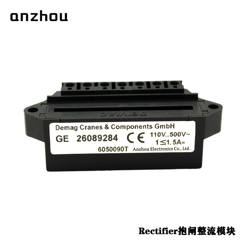 DEMAC Half-Wave Rectifier Model Type:GE 26089284 Motor Brake Rectifier Power Module Input:100V-500VAC Gleichrichter