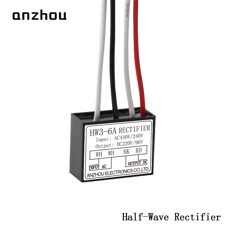AnZhou Half-wave Rectifier HW3-6A  Voltage,Input:AC440V/240V,Output:DC200V/90V