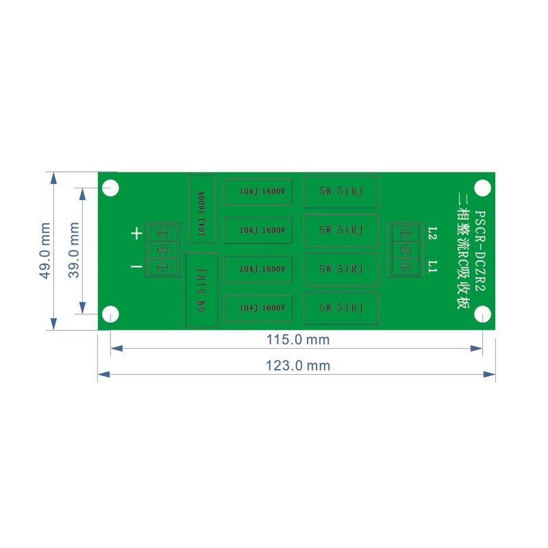 RC Sunbber FOR Thyristor and Diode Module Rectifier