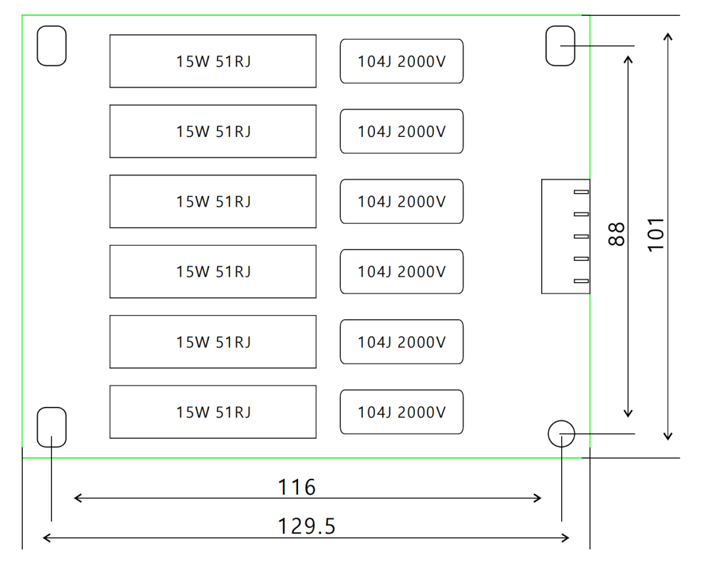 RC Sunbber FOR Thyristor and Diode Module Rectifier
