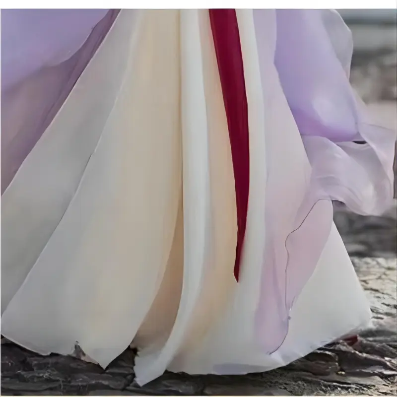Children's Chinese Embroidery wide-sleeved Hanfu children's folk dance performance costume！