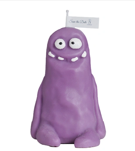 Earthman Monster Scented Candle Giggler (Scent: French lavender)