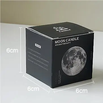 Moon scented candle White English pear freesia