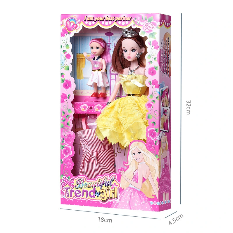 Doll set toys Yellow